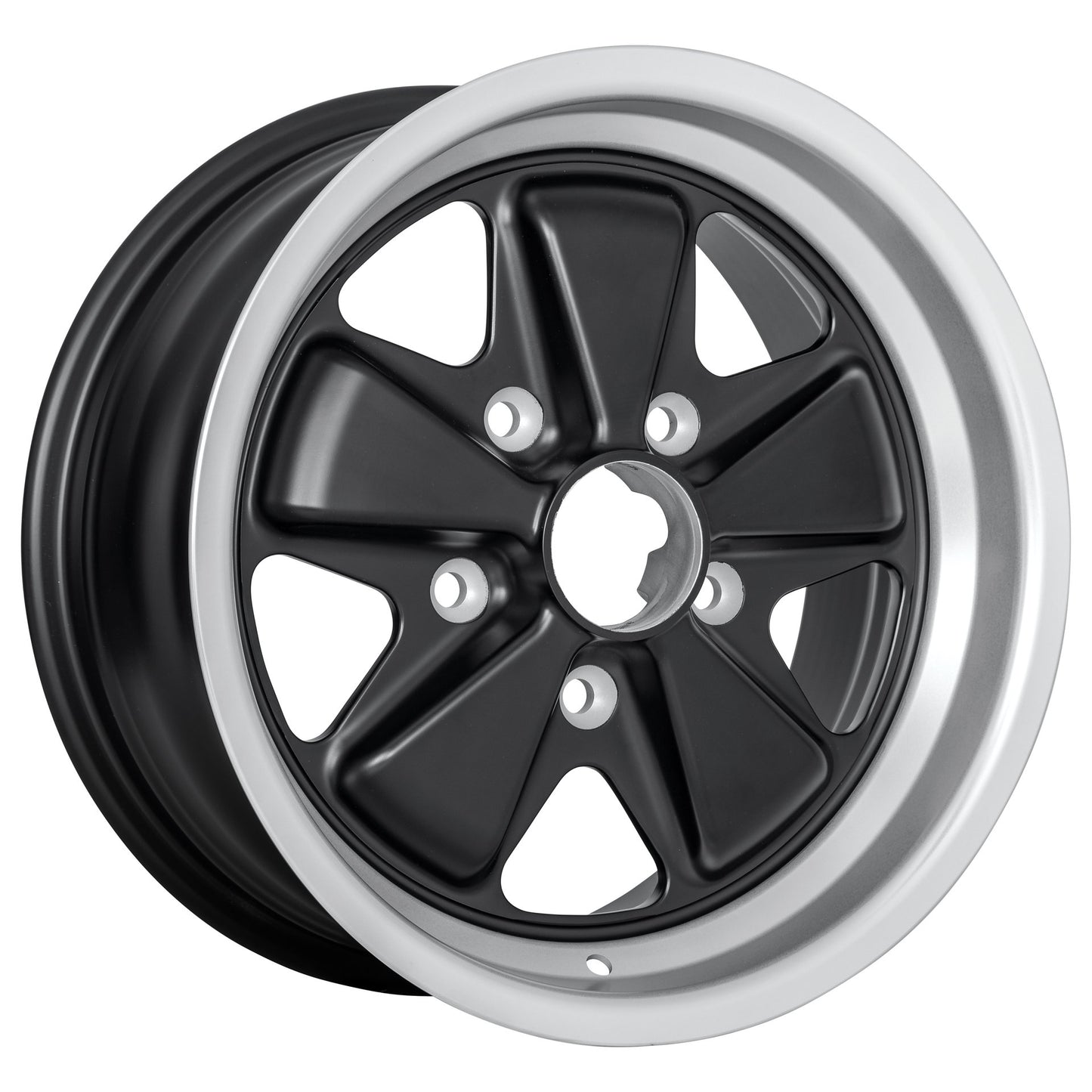 Porsche Evolution Fuchs Wheel Black 15x7 - 911/912E/930 FE150701302371B