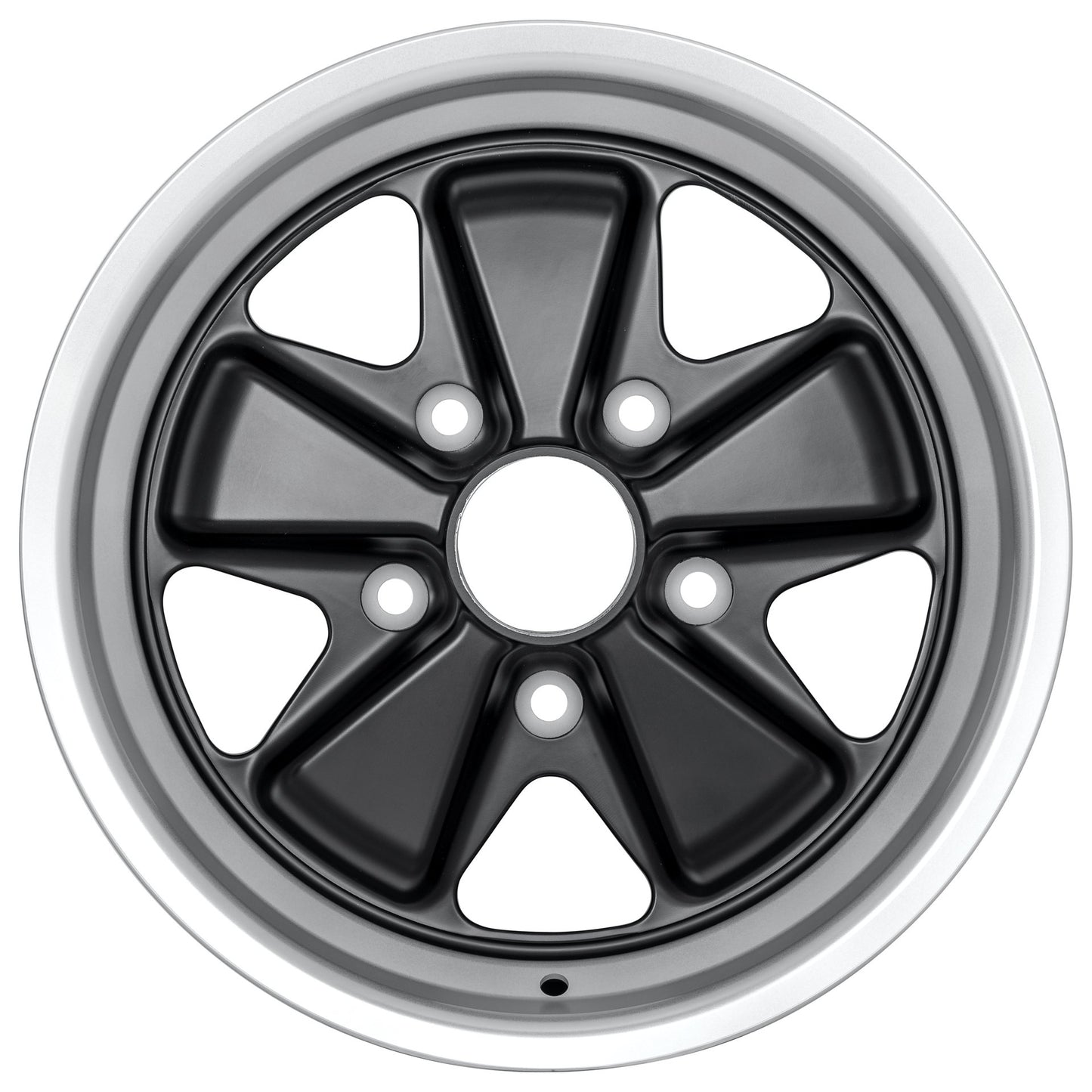 Porsche Evolution Fuchs Wheel Black 15x7 - 911/912E/930 FE150701302371B