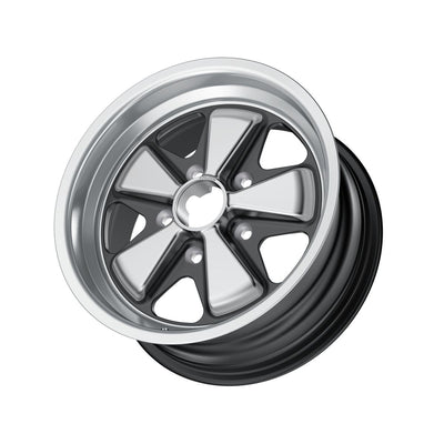 Porsche Evolution Fuchs Wheel Silver 15x7 - 911/912E/930 FE150701302371S