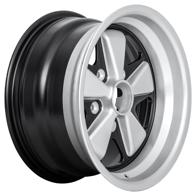 Porsche Evolution Fuchs Wheel Silver 15x8 - 911/912E/930 FE150801301071S