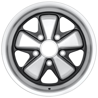 Porsche Evolution Fuchs Wheel Silver 15x8 - 911/912E/930 FE150801301071S
