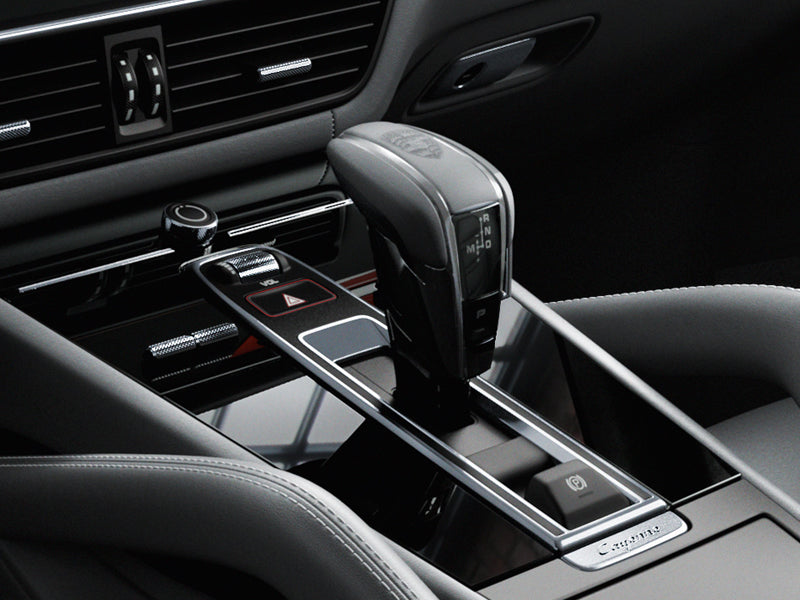 Porsche Exclusive Design Selector Lever Black - 9Y0044700008YR 9Y004470000-8YR
