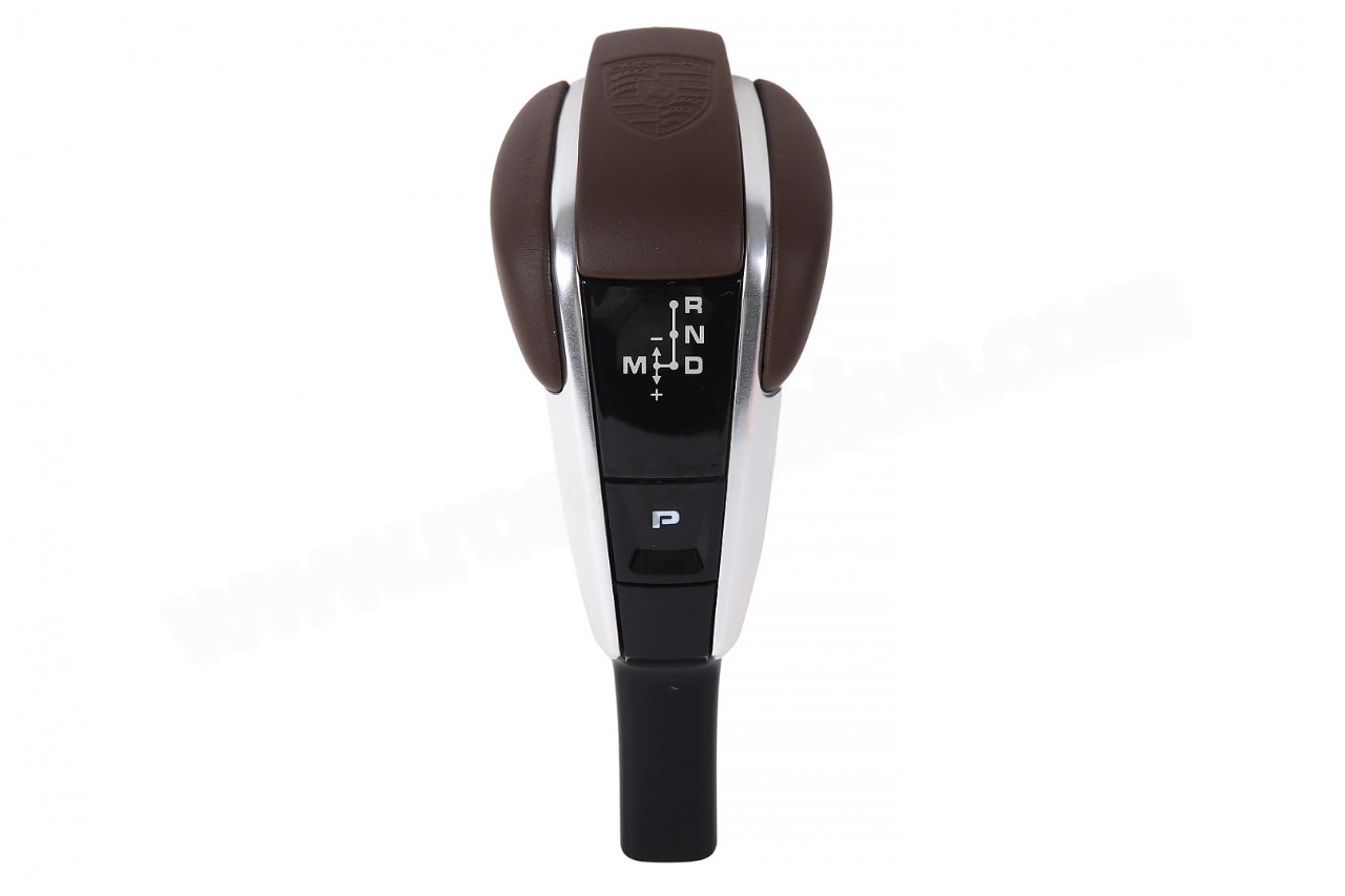 Porsche Exclusive Design Selector Lever Truffle Brown - 9Y004470000OT2 9Y004470000-OT2