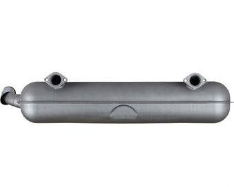 Porsche Exhaust Muffler - Rear - 911 65-73