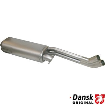 Porsche Exhaust Muffler - Rear - 930 83-89 930-111-038-02