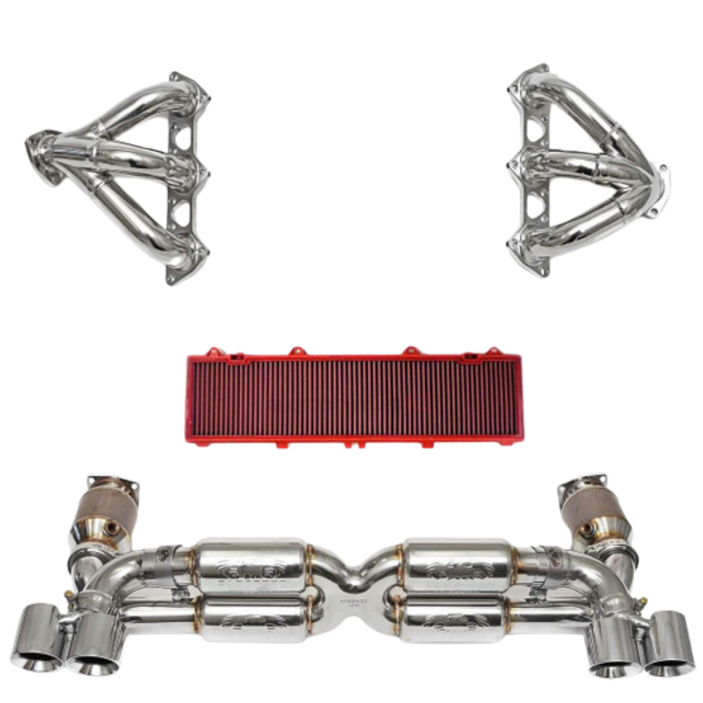 Porsche Exhaust Performance Package - 911 | 2008-2009 FS-POR-997GT2-SPKG-1
