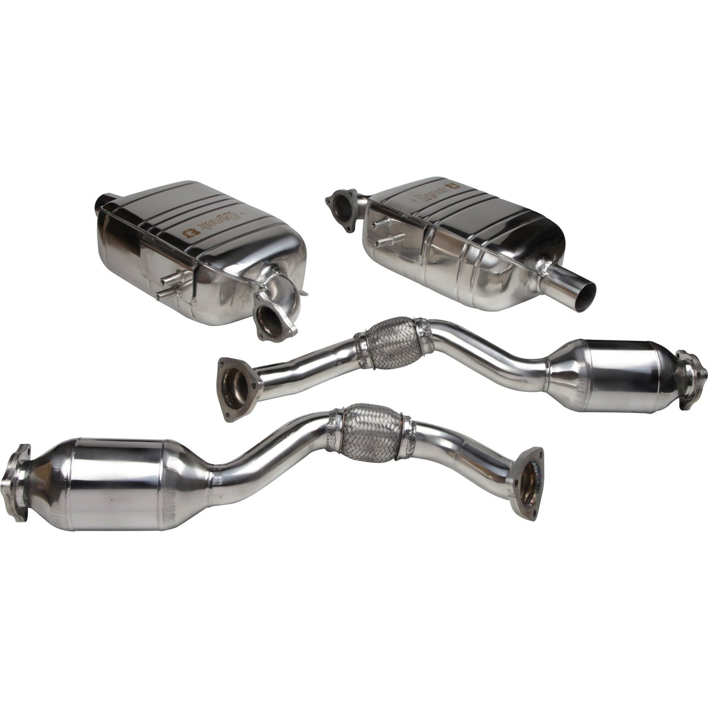 Porsche Exhaust Set - Sport - Rear - Boxster 987/Cayman 987C 04-09 1620602410