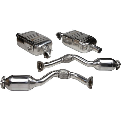 Porsche Exhaust Set - Sport - Rear - Boxster 987/Cayman 987C 04-09 1620602410