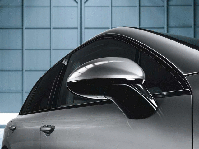 Porsche Exterior Body Mirror Painted In Black - 95804480007 - E2 11-18 95804480007