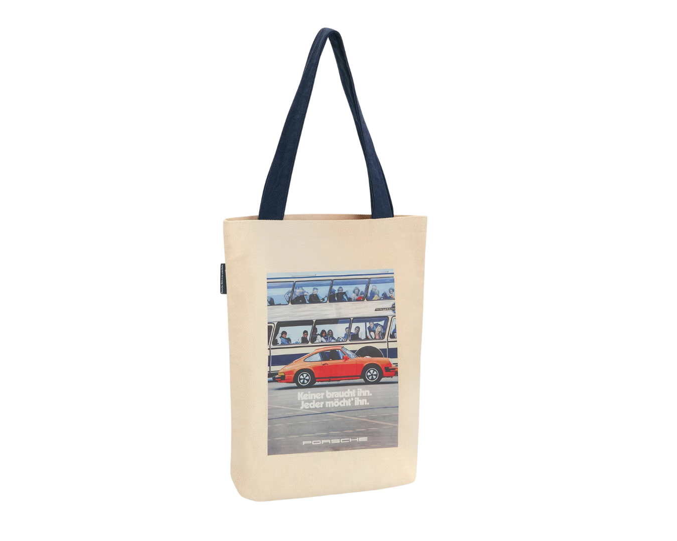Porsche Fan Community Retro Canvas Bag - Beige