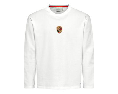 Porsche Fan Community Retro Unisex Long Sleeve Shirt - White
