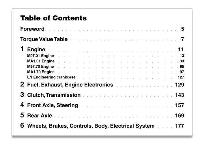 Porsche Fastening Specifications Type 996 - 911 978-0-9849077-2-4