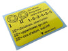 Porsche Firing Order Decal - 964/993 89-98 964-602-544-01