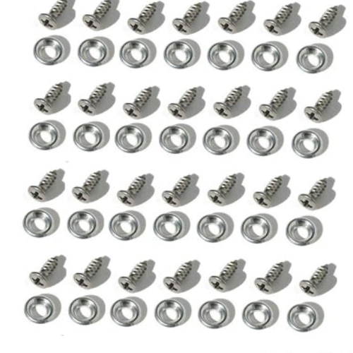 Porsche Fixing Plate Headlamp Washer - 99750556200 - 911 65-89 99750556200