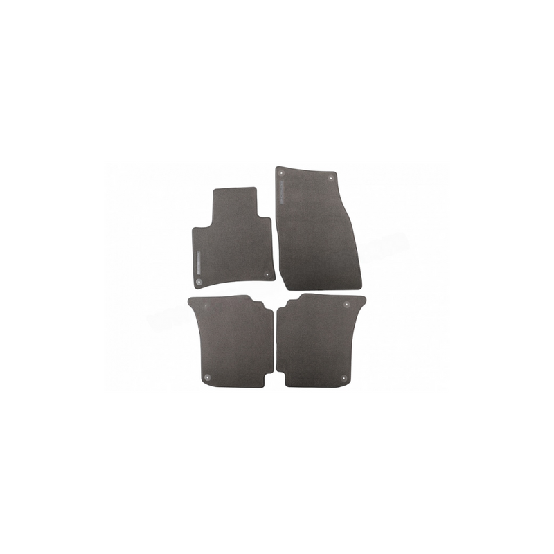Porsche Floor Mat Platinum Grey - 95804480063DJ6 95804480063DJ6