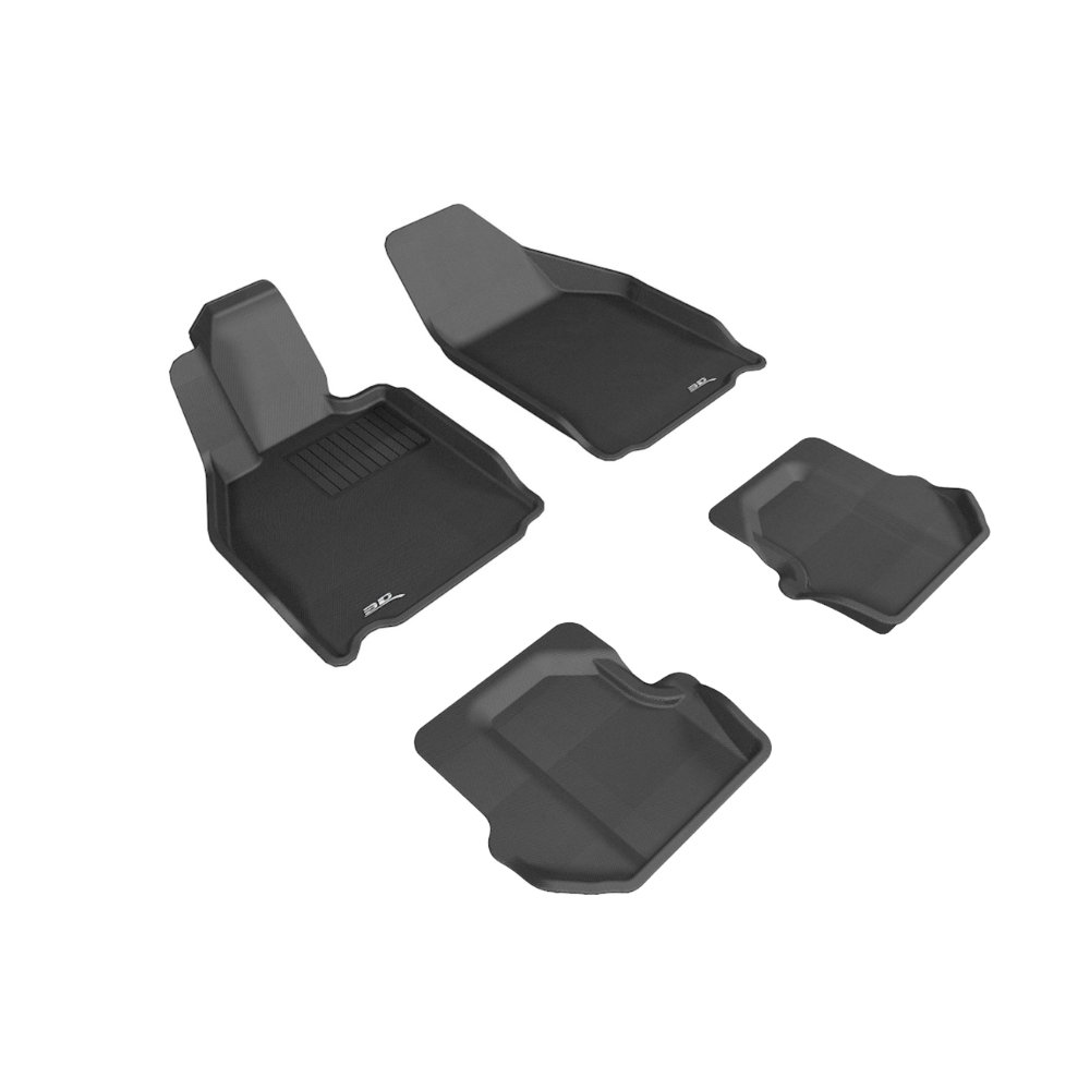 Porsche Floor Mat Set Black - 911 05-12 L1PO01101509