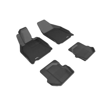 Porsche Floor Mat Set Black - 911 05-12 L1PO01101509