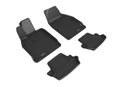 Porsche Floor Mat Set Black - 911 12-24 L1PO02101509