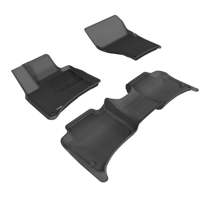 Porsche Floor Mat Set Black - Cayenne 11-18