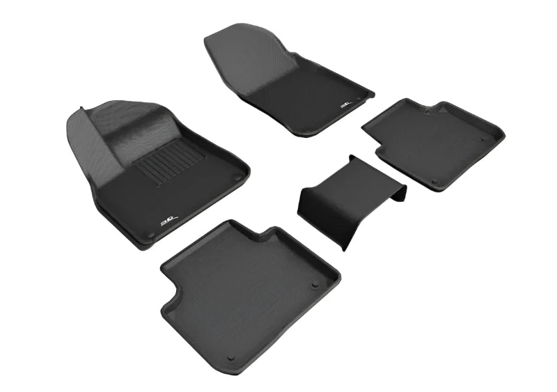 Porsche Floor Mat Set Black - Cayenne 19-23 L1PO01901509