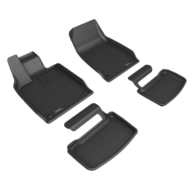Porsche Floor Mat Set Black - Taycan 20-24 L1PO02701509