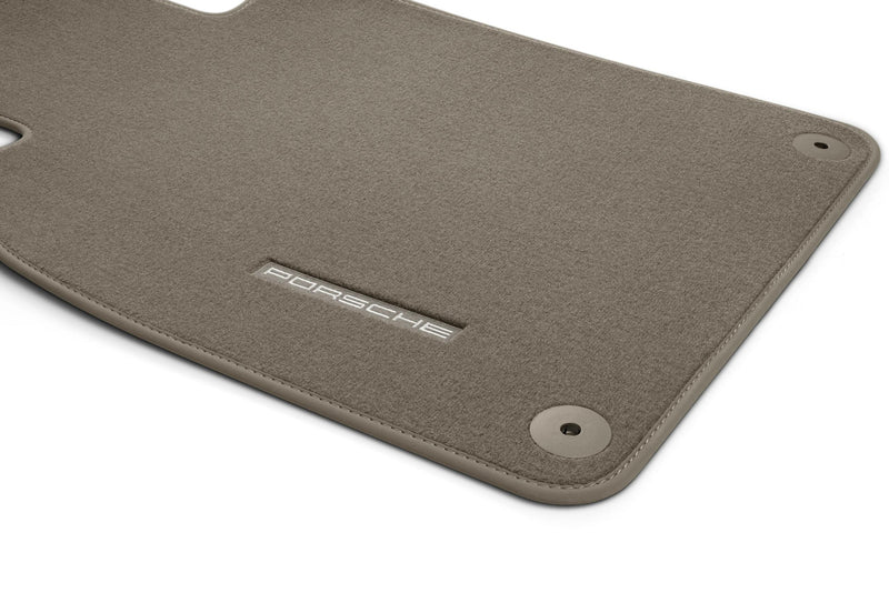 Porsche Floor Mats - Agate Grey - 99155161310C75 - 991 12-18 99155161310C75