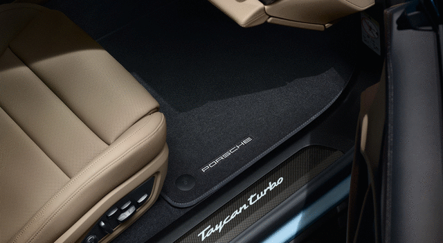 Porsche Floor Mats Black - 9J1864435 OS5 9J1864435-OS5
