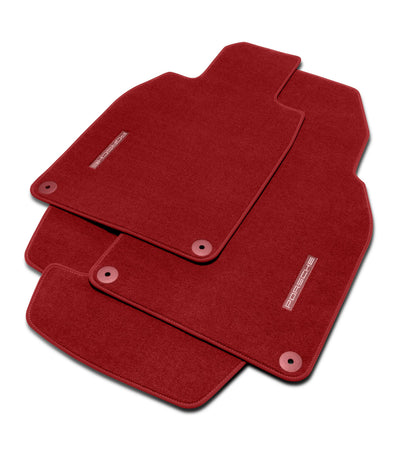 Porsche Floor Mats - Bordeaux Red - 992864435BOG6 - 992 18-23 992864435BOG6