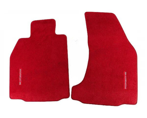 Porsche Floor Mats - Carrera Red - 98704480110N43 - 997 05-12 - 987 04-12 98704480110N43