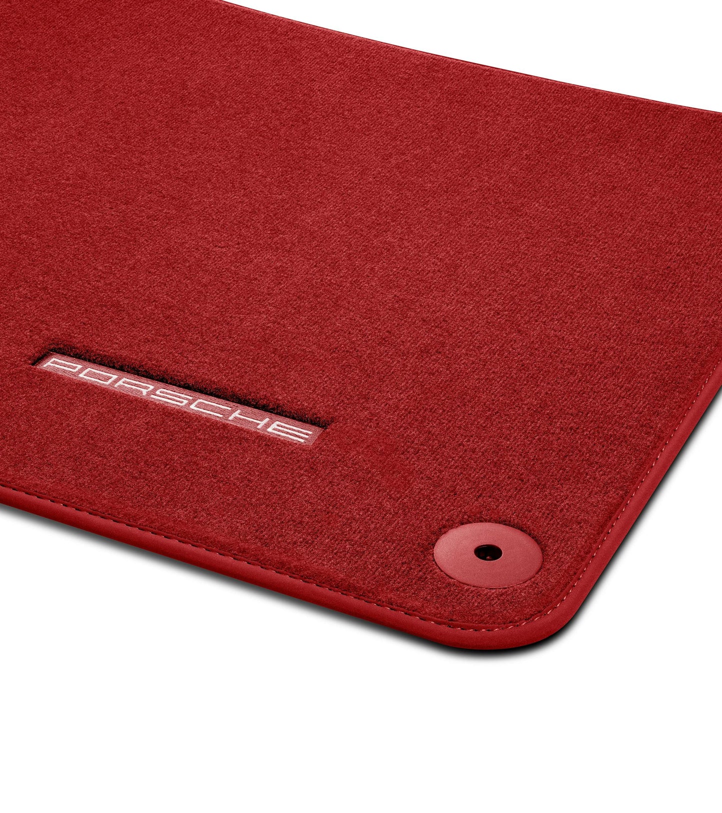 Porsche Floor Mats - Carrera Red - 99155161310N10 - 991 12-18 99155161310N10