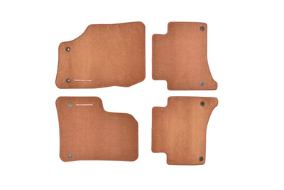 Porsche Floor Mats Chestnut Brown - Cayenne 03-10 955-044-804-73-CT3