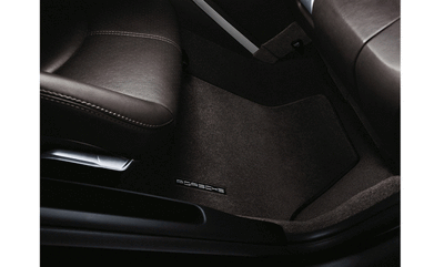 Porsche Floor Mats - Cocoa - 98704480110R43 - 997 05-12 - 987 04-12 98704480110R43