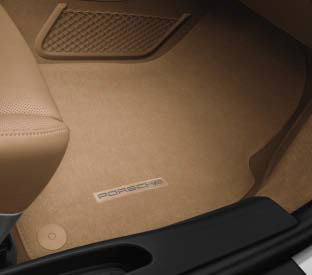 Porsche Floor Mats - Luxor Beige - 98155161309T75 - 981 - 982 13-23 - 991 12-18 98155161309T75