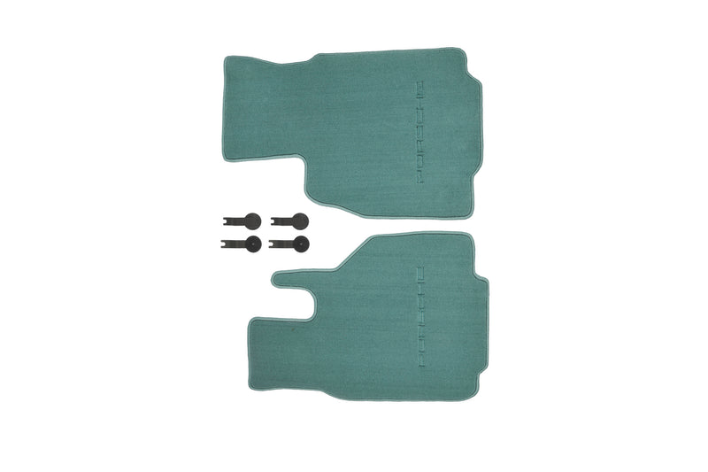Porsche Floor Mats Nephrite Green - Boxster 97-04 000-044-800-81-J30