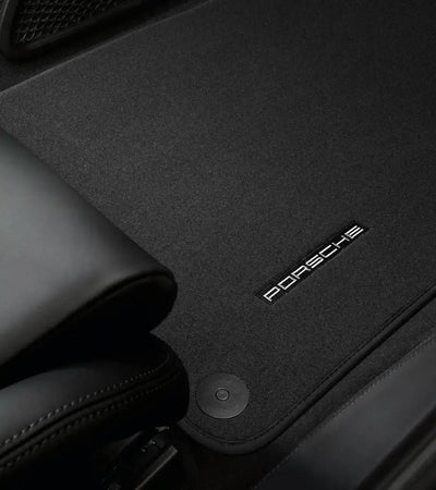 Porsche Floor Mats - Platinum Grey - 99155161310D75 - 991 12-18 99155161310D75