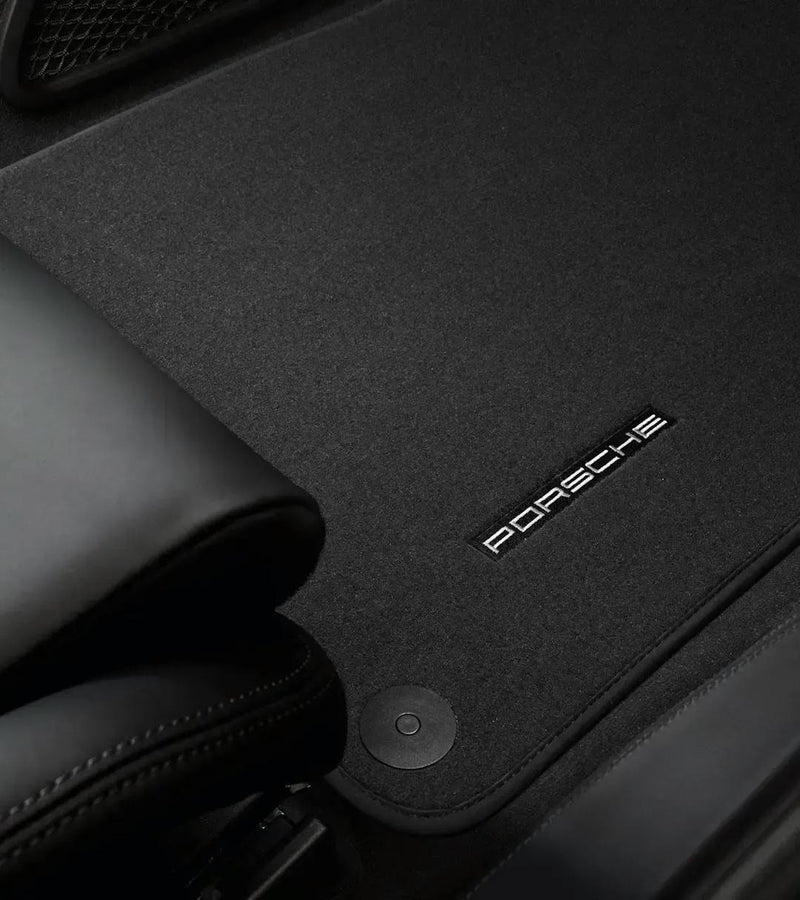 Porsche Floor Mats - Platinum Grey - 99155161310D75 - 991 12-18 99155161310D75