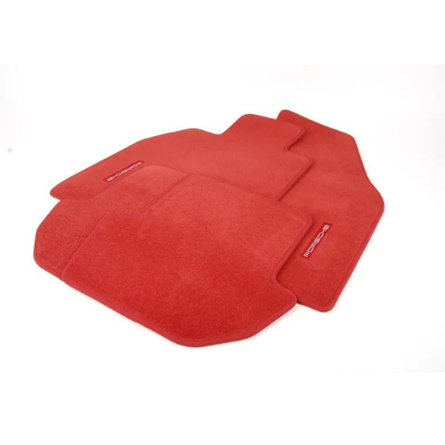 Porsche Floor Mats Set Cab/Targa Bose - Carrera Red - 99755198410N43 - 997 05-12 99755198410N43