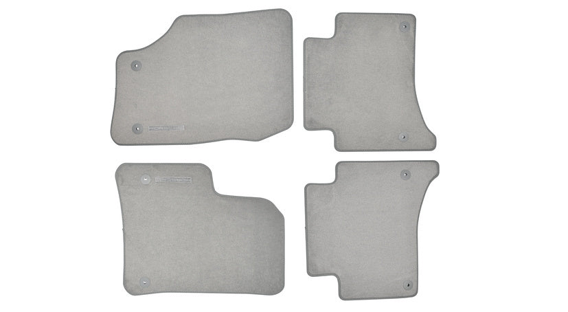 Porsche Floor Mats Steel Grey - Cayenne 03-10 955-044-804-73-CR1