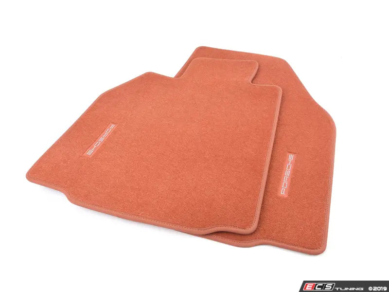 Porsche Floor Mats - Terracotta - 98704480110M23 - 997 05-12 - 987 04-12 98704480110M23