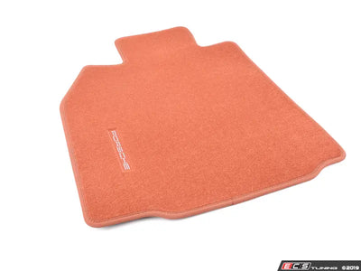 Porsche Floor Mats - Terracotta - 98704480110M23 - 997 05-12 - 987 04-12 98704480110M23