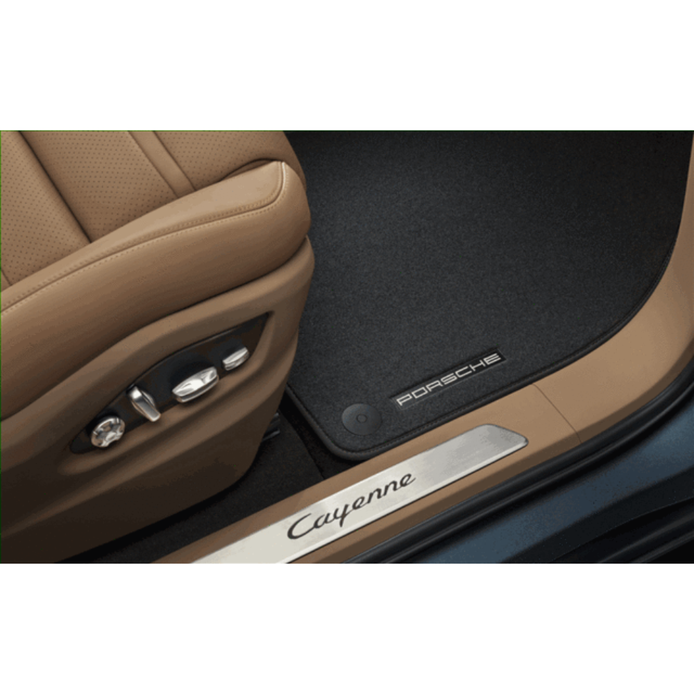 Porsche Floor Mats Textile Black - 9Y1863011A OS5 9Y1863011A-OS5