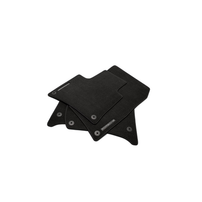 Porsche Floor Mats Textile Black - 9Y1863011B OS5 9Y1863011B-OS5