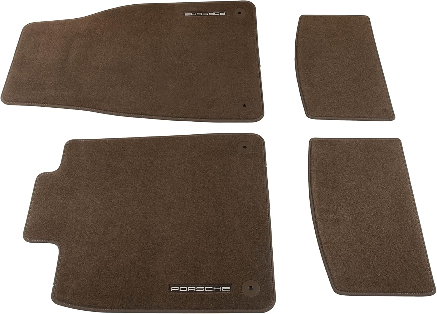 Porsche Floor Mats Truffle Brown 9J1864435 OS1 9J1864435 OS1 porsche-floor-mats-truffle-brown-9j1864435-os1-9j1864435-os1