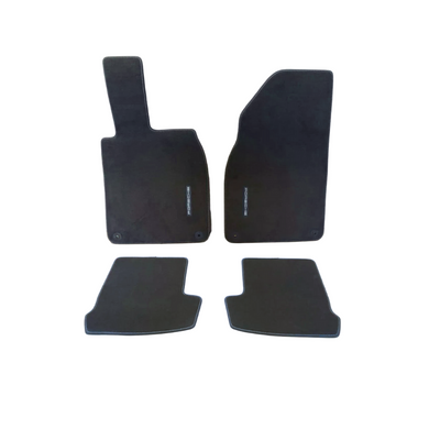 Porsche Floor Mats with Nubuk Surround Agate Grey/Geyser Grey - 99155161302SMA 99155161302-SMA