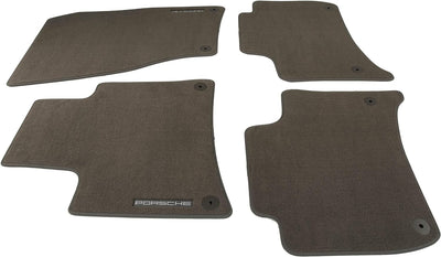 Porsche Floor Mats with Nubuk Surround - Agate Grey - 7P5863011DOJ1 - E2 11-18 7P5863011DOJ1