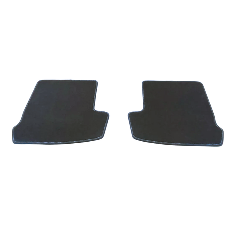 Porsche Floor Mats with Nubuk Surround Agate Grey/Geyser Grey - 99155161302SMA 99155161302-SMA