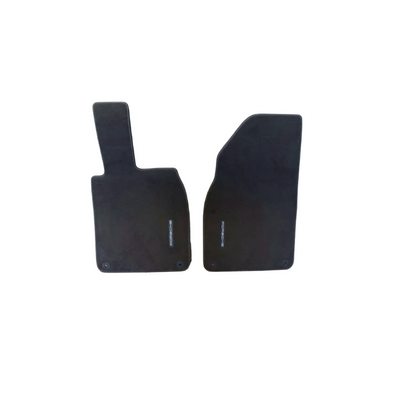 Porsche Floor Mats with Nubuk Surround Agate Grey/Geyser Grey - 99155161302SMA 99155161302-SMA