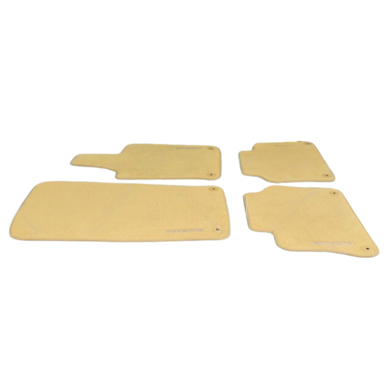 Porsche Floor Mats with Nubuk Surround Right Hand Drive Luxor Beige - 97055106301DM5 97055106301DM5
