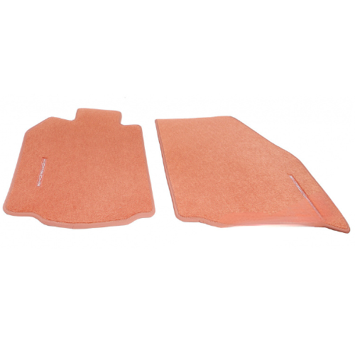 Porsche Floor Mats with Nubuk Surround - Terracotta - 99704480108M23 - 997 05-12 99704480108M23