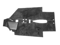 Porsche Flooring Carpet Black - 911 95-98 993551023005FV